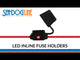 Sea-Dog ATO/ATC Style Inline LED Fuse Holder - Up to 30A