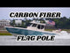 TACO Carbon Fiber Flag Pole w/J-Lock System - 54"