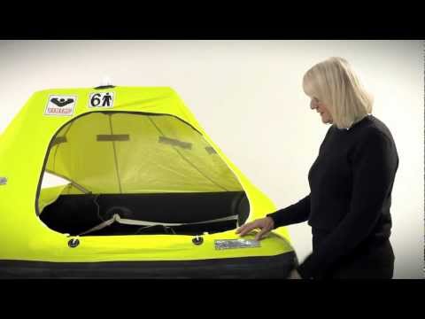 VIKING RescYou Coastal Liferaft 6 Person Container