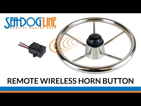 Sea-Dog Remote Wireless Horn Button - Steering Wheel Hub Mount