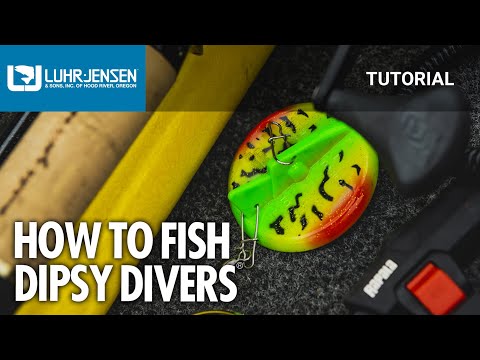Luhr-Jensen 2-1/4" Dipsy Diver - Silver/Silver Bottom Crush