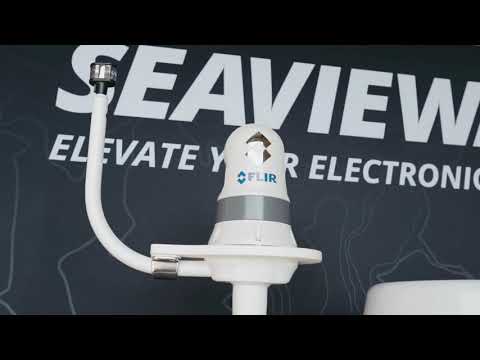 Seaview Electrically Actuated Hinge 24V Fits Seaview Mounts Ending in M1 & M2