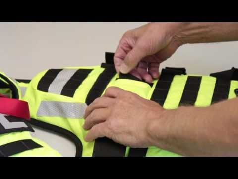 First Watch HBV-100 High Buoyancy Rescue Vest - Hi-Vis Yellow - Medium to XL