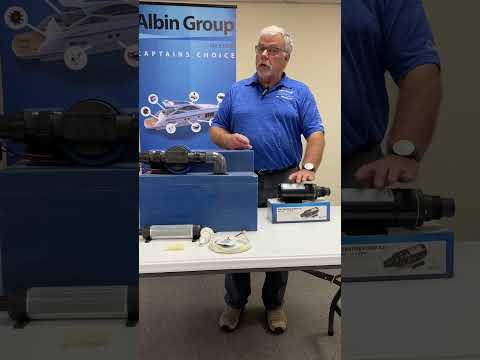 Albin Group 19 Gallon (72L) Waste Water Tank CPL Macerator - 12V