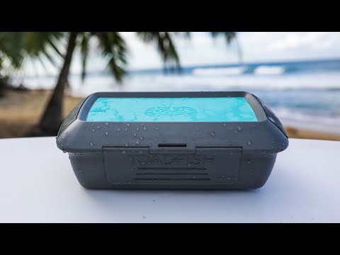Toadfish Stowaway Dry Box w/Smart Grip & Cell Phone Tray Insert