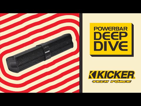 KICKER KPB1 20" Weather-Proof Enclosed Soundbar w/Bluetooth - Black