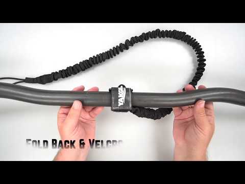 YakGear 36" Baja Paddle Leash - Black
