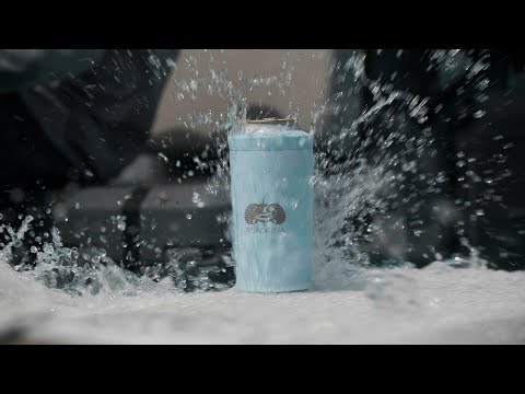 Toadfish Custom Engraved Non-Tipping Can Cooler 2.0 - Graphite (MINIMUM ORDER QUANTITY OF 25)