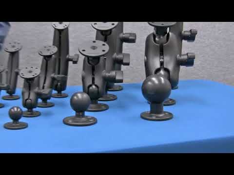 RAM Mount Square Post Clamp Base f/Posts Up To 1.5" Wide