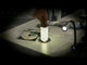 Quick Secret 6W Retractable Lamp w/Automatic Switch IP66 Mirrored Chrome Finish - Warm White LED