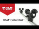RAM Mount RAM® Roller-Ball™ Paddle & Accessory Holder