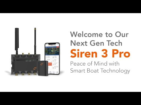 Siren Marine Wired Canvas Snap Cover Sensor