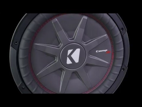 KICKER CompRT 8" Ultra Thin Subwoofer - 4-Ohm