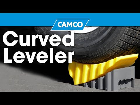 Camco Curved Leveler & Wheel Chock *2-Pack