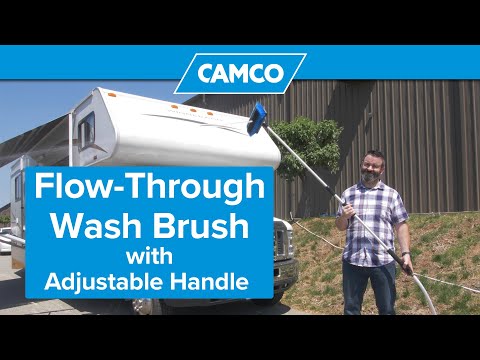 Camco RV Wash Brush w/Adjustable Handle