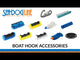 Sea-Dog Aluminum Boat Hook - 12' - 3-Piece