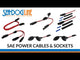 Sea-Dog SAE Power Cable Power Plug Kit