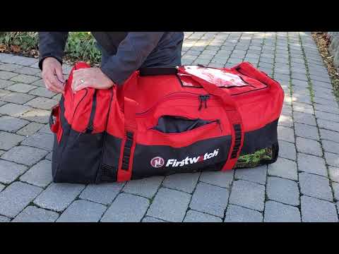 First Watch Gear Bag - Red/Black