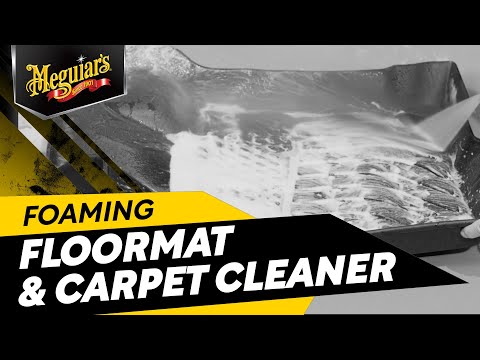 Meguiar's Foaming Floor Mat + Carpet Cleaner - 16oz
