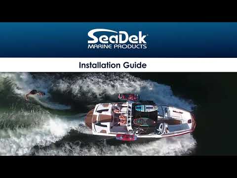 SeaDek Small Helm Pad - Caribbean Blue/Storm Grey